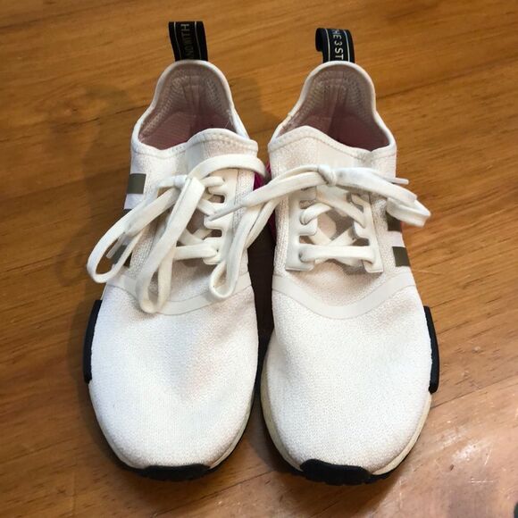 Adidas NMD R1 Cream Screaming Pink - Picture 4 of 11